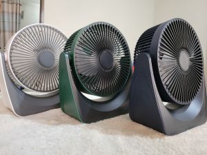Bornilshop Rechargeable Table Fan (4000 mAh Dual Batteries)