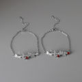 Anime TGCF cosplay jewelry TianGuanCiFu butterfly tassel bracelet earrings opening adjustable ring huacheng xielian fans gifts. 