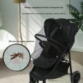 Full-Cover Universal Baby Stroller Mosquito Net, Foldable Fine Mesh,Anti-Mosquito&Dustproof,Essential for Outdoor Baby Strolling. 