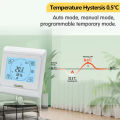 Heat Electric Room Thermostat Water Gas Boiler Floor Heating Temperature Controller Warm Underfloor Programmable Heater. 