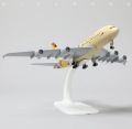 Airplane Model Metal ETIHAD AIRBUS  A380 20 cm with wheels Airlines Airplane Diecast Air Plane Model Aircraft w Wheels Landing Gears. 