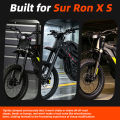 Motorcycles Front Number Plate Liecense Plate For Surron Lightbee X S Ridstar Q20 Tutti Soleil 01Electric Dirt Bike E-bike.