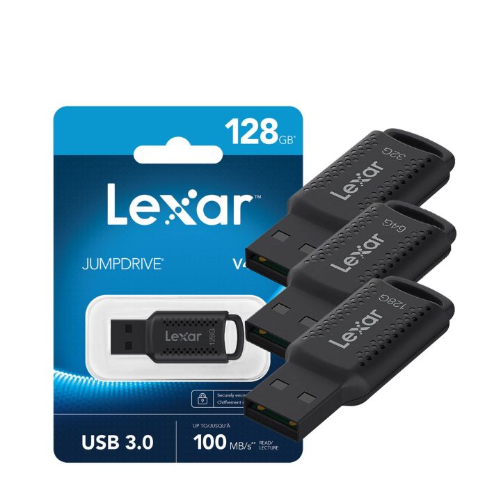 Lexar V400 64GB U Disk 128GB 3.0 USB Flash Drive Encrypted 32gb 64gb 128gb Pendrive 