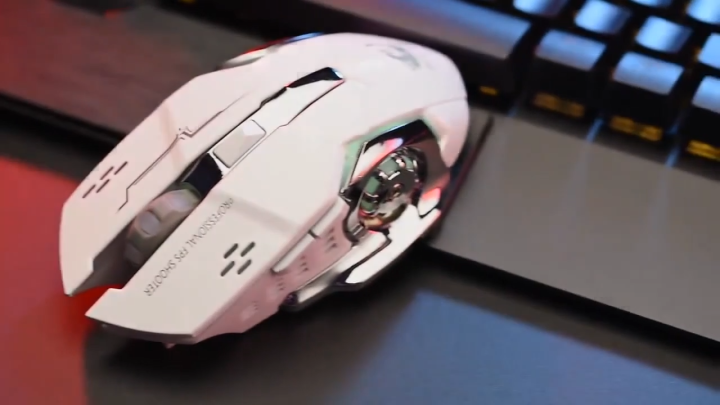 HP Mouse RGB Backlit Rechargeable Original Wireless Gaming Dual Mode Silent Click Free Mousepad Included