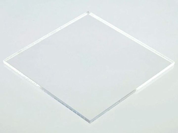 Transparent Acrylic Sheet/Plexiglass  8" x 8" x 8mm