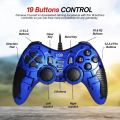 2.0 Blue USB Gamepad Joystick USB Joypad with Analog Control Game Controller For PC Laptop Computer For Win7/8/10 XP/For Vista. 