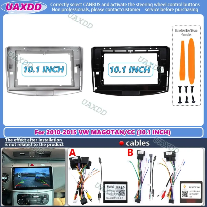 2Din%20Car%20Interior%20Stereo%20Radio%20for%202010-2015%20VW%20MAGOTAN%20CC%20PASSAT%20B7%20B6%2010INCH%20Android%20Frame%20Kit%20Panel%20Center%20Fascia%20Cable%20Video%20-%20Image%202