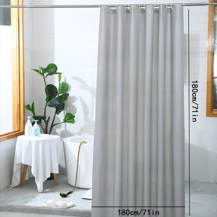 180x180cm%20PEVA%20Bathroom%20Shower%20Curtain%20with%20Hooks%20Waterproof%20%20Thickening%20Bath%20Curtain%20Home%20Shower%20Accessories%20-%20Image%206