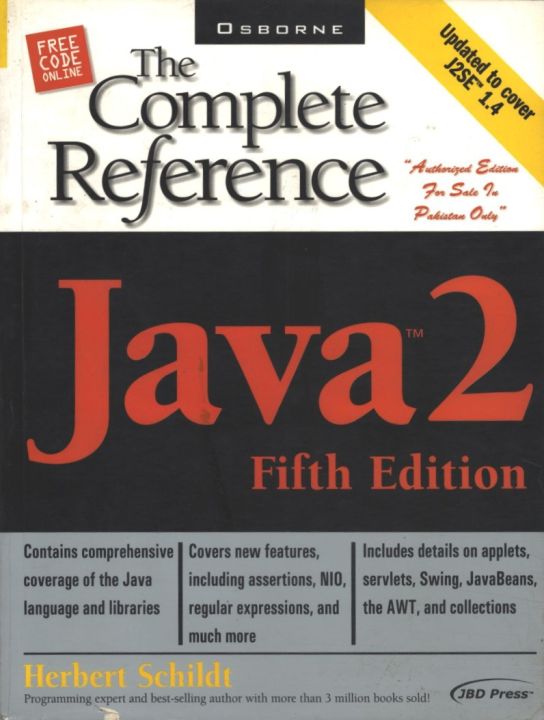 Java 2 The Complete Reference 5th Edition by Herbert Schildt / Java / Java book