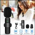 k8 wireless (typc ) Lavailer microphone noice cancelling for Professional use.