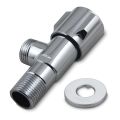 Angle Valve 1/2" Nickel. 