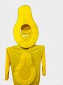 Kids Funny Yellow Papaya Fruit Costume – Soft & Comfortable Fancy Dress for School Events & Parties. 