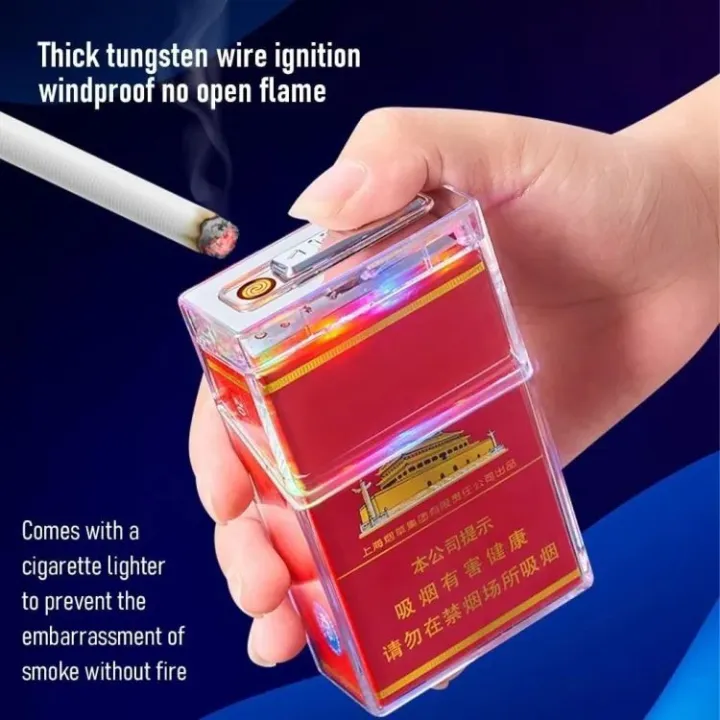Transparent%20Cigarette%20Case%20With%20Rechargeable%20Electric%20Lighter%20-%20Image%207
