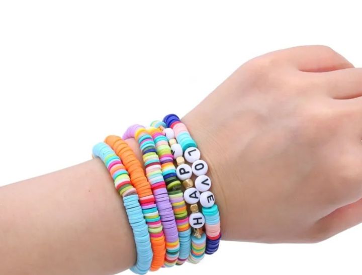 150pcs%20/200pcs%20Flat%20Round%20Polymer%20Clay%20beads%20ideal%20for%20Arts%20and%20Craft%20Bracelets%20and%20jewelry%20Making%20-%20Image%203