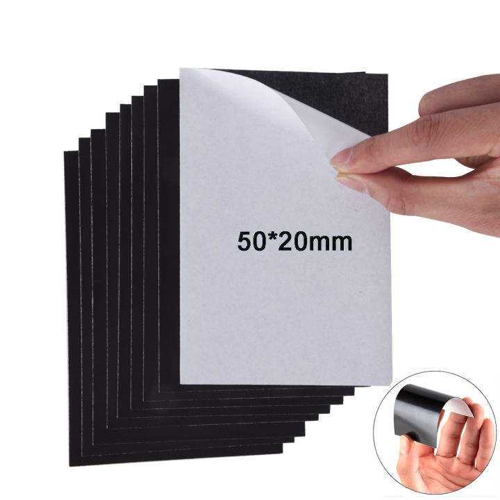 Self-Adhesive Magnetic Sheets Flexible  Magnet for Wall Refrigerator Sticker Photo Metallic Surface Crafts Picture Storage
