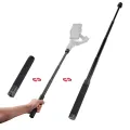 Extension Monopod Rod Pole Selfie Stick Tripod For Dji Om 5 Osmo Mobile 5 4 Gimbal Camera FeiYu Zhiyun Smooth Moza  Accessories. 