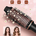 3 In 1 Ionic Hair Curler Straightener Professional Curling Iron Heated Hair Styling Brush Anti-Scald Thermal Brush Curl Wand. 