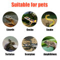 Reptile Heating Pad Spider Scorpion Palace Guarding Pet Snake Lizard Hedgehog Hamster Crawling Pet Insulation Pad.