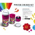 Masterart master art poster paint set, little painter 6 artventure color with built-in palette and water bottle (1 set) [S24]. 