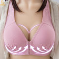 Plus Size Seamless Sexy Open Cup Bra for Maternity Clothes Pregnancy Women Front Closure Breastfeeding Underwear Nursing Bras. 