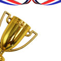 6/12Pcs Plastic Gold Trophy Prizes Kids Birthday Party Favors Kindergarten Celebration Party Rewards Pinata Easter Party Fillers. 