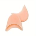 1Pair Gel Toe Caps Soft Ballet Pointe Dance Athlete Shoe Pads Toe Pads Pointe Silicone Gel Pouch Protector With Breathable.