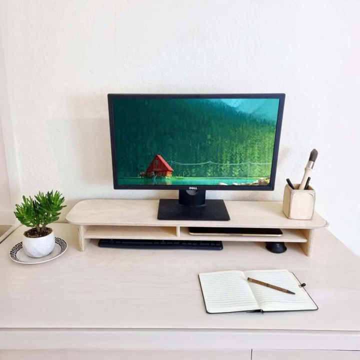 Monitor Stand Desk stand Monitor Riser for Desk laptop stand Computer Monitors Shelf Model MSD8