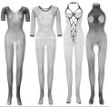 Black Full Body Stocking for Women – One Size, Elegant Design. 