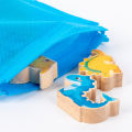Wooden Animal Dinosaur Building Stacking High Balance Blocks Montessori Toy for Kids Cartoon Jigsaw Puzzle Educational . 