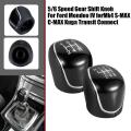 5/6 Speed Gear Shift Knob for FORD Mondeo IV ForMk4 S-MAX C-MAX Kuga Transit Connect Car Parts Auto Accessories Car Gear Head.