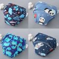 Reusable Cotton-Polyester Blend Baby Training Pants, Adjustable Leak-Proof Design, 0-18kg, Fits 0-3 Years - Animal/Car/Transport Print. 