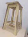 23 Inch Wooden Stool for Kitchen & Home Use – Strong, Durable & Stable Wooden Chair. 