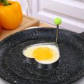 cook Fried Egg Pancake Stainless Steel Heart Shaped Egg Mould.... 