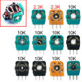 10 pcs For PS5 PS4 Controller 3D Analog Joystick Micro Switch Sensor Axis Resistors Potentiometer For Xbox One Thumbstick. 