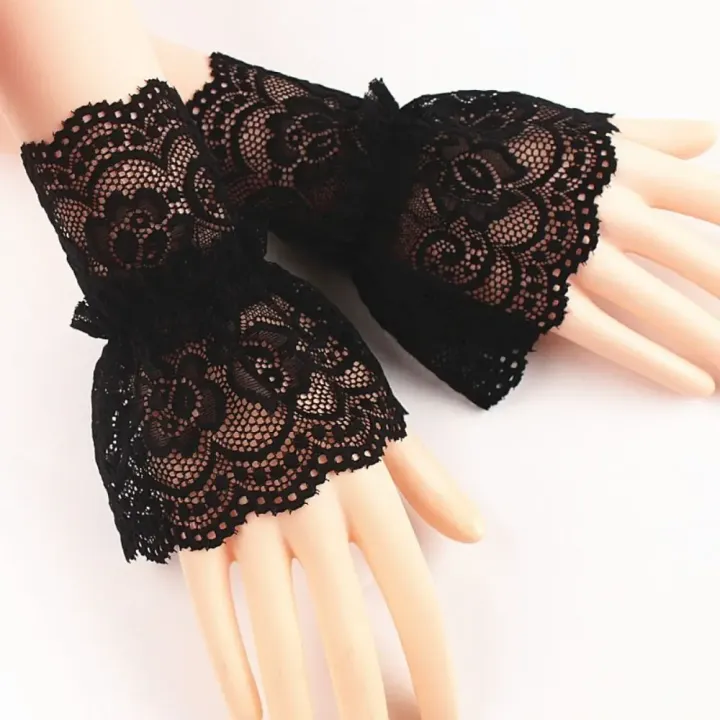 1Pair%20Fashion%20Detachable%20Fake%20Sleeves%20Spring%20Autumn%20Wild%20Sweater%20Decorative%20Sleeves%20Lace%20Ruffles%20Elbow%20Sleeve%20Cuff%20universal%20-%20Image%204