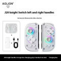 Aolion J20 Knight Wireless Gamepad with Left And Right Switch Hall Joystick Motion Sensing Custom For NS Joycon Game Accessories.