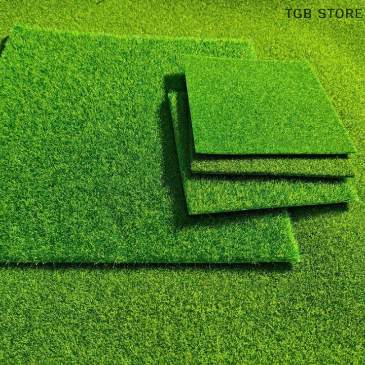 1/2PCS%2015/30cm%203mm%205mm%208mm%20Thick%20Artificial%20Square%20Grass%20Mat%20Lawn%20Carpet%20DIY%20Project%20Model%20Scene%20Railway%20Layout%20Accessories%20-%20Image%203