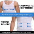 Slim 'n lift men's belly button slimming vest. 