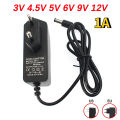 AC To DC 100-240V Power Adapter 3V 4.5V 5V 6V 9V 12V Power Supply Switching Charger 1A Converter with EU US Plug. 