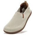 HOBIBEAR Women Wide Toe Box Shoes Barefoot Slip on Walking Sneakers Mesh Breathable Classic Minimalist Shoes for Female.