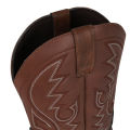Handmade Men Cowboy Boots Embroidery Western Boots Pointed-toe Mid-calf Male Boots New Slip on Men Riding Boots Zapatos Hombre. 