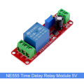 DC 5V 12V Time Delay Relay NE555 Time Relay Shield Timing Relay Timer Control Switch Car Relays Pulse Generation Duty Cycle. 