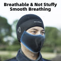 ROCKBROS Winter Thermal Fleece Bicycle Caps Bike Balaclava Sports Running Motorcycle Windproof Keep Warm Cycling Face Mask.