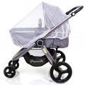Full Cover Mosquito Net For Baby Stroller, Breathable Mesh Drawstring Mosquito Net For Baby Cradle Crib, Stroller, Cradle.