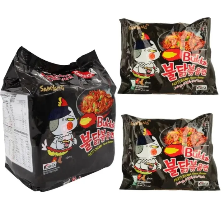 korean samyang buldak hot chiken ramen