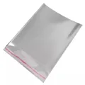100pcs 4*6 inches Clear Transparent Polythene Bags BOPP Bags with Selfsealing Sticker. 