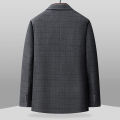 Blazer's New Outdoor Men's Fashion, Sporty and Slimming British Style Business Gentleman's Versatile Wedding Checkered Blazer. 