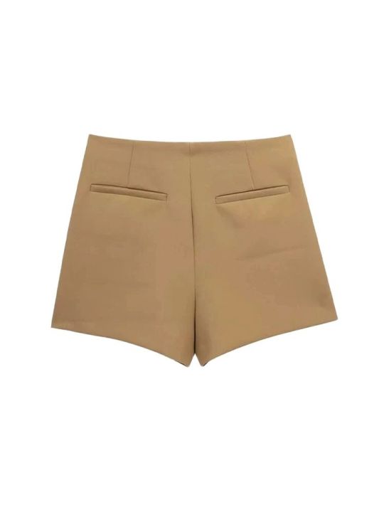 Women%20Fashion%20Pareo%20Style%20Asymmetric%20Shorts%20Skirts%20Vintage%20High%20Waist%20Side%20Zipper%20Female%20Skort%20Mujer%20-%20Image%203