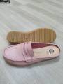 92-416 Genuine Leather Shoes, Open Heel, Soft Leather, Soft Soles, Low Soles, Rubber Soles, Size 36-41. 