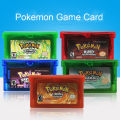 GBA Game 32-Bit Video Game Cartridge Console Card Pokemon Emerald Ruby FireRed LeafGreen Sapphire Multi-language for GBA/NDS. 